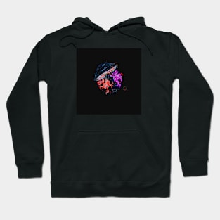 Black mushroom Hoodie